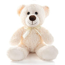 Load image into Gallery viewer, MaoGoLan Teddy Bear Stuffed Animals Plush Toys 3-Pack of Stuffed Bears 3 Colors White/Grey/Tan 13.5 Inch
