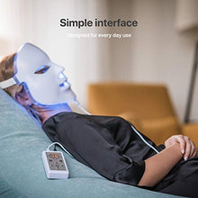 Load image into Gallery viewer, Luma LED Skin Therapy Mask - Home Skin Rejuvenation &amp; Anti-Aging Light Therapy - 7 Color LED - Facial Skin Care - Skin Tightening - Wrinkles &amp; Fine Lines - Boost Collagen - Inflammation Fighter
