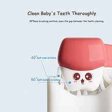 Load image into Gallery viewer, soobei Kids U-Shaped Toothbrush ,Food Grade Soft Silicone Brush Head, 360° Oral Teeth Cleaning Design for Toddlers and Children
