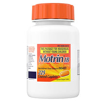 Load image into Gallery viewer, Motrin IB, Ibuprofen 200mg Tablets for Fever, Muscle Aches, Headache &amp; Back Pain Relief, 225 ct
