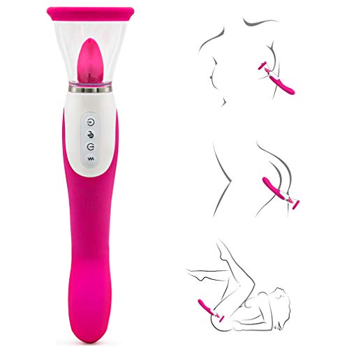 Load image into Gallery viewer, Okutani Perfect Size Realistic Tongue Licker with Multi Speed Líckíng&Vibrating Handheld Wireless Pussy Pleasure Massaging Tools for Female Underwear Therapy Device IPX7 Waterproof Tshirt