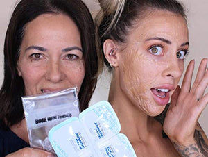 SKIN1004 Zombie Pack - Wash off Face Mask for Aging Skin, Fine Lines Wrinkles, Enlarged Pores, Dryness, Lifting and Hydrating (1 Box (Halloween Edition))