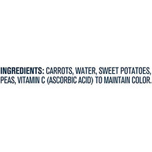 Load image into Gallery viewer, Gerber Baby Food 2nd Foods Blends, Carrot Sweet Potato Pea Puree, Veggie Power, Natural &amp; Non-GMO, 4 Ounce Tubs, 2-Pack (Pack of 8)

