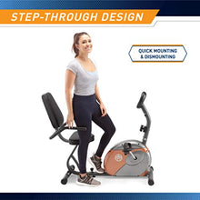 Load image into Gallery viewer, Marcy Recumbent Exercise Bike with Resistance ME-709
