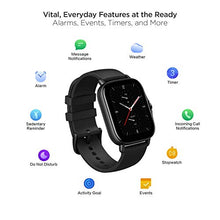 Load image into Gallery viewer, Amazfit GTS 2e Smartwatch For Men Women with Alexa &amp; GPS, Fitness Tracker with 90 Sports Modes, 14 Day Battery Life, Blood Oxygen Heart Rate Monitor, Waterproof, for Android Phone iPhones, Black
