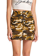 Load image into Gallery viewer, WDIRARA Women's Plaid Skirt High Waist Split Front Zip Up Mini Bodycon Skirt Light Pink M
