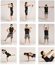 Load image into Gallery viewer, Resistance Bands for Men Workout Bands Fitness Exercise Work Out Tube Bands with Handle Weight Training Door Resistance Bands System
