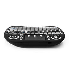 Load image into Gallery viewer, Tesmula gt2-kj 2.4GHz 3-Color Backlight Wireless Keyboard with Touchpad Black
