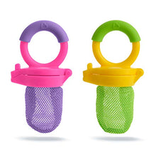 Load image into Gallery viewer, Munchkin Fresh Food Feeder, 2 Pack, Purple/Green
