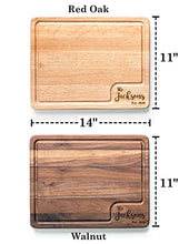 Load image into Gallery viewer, Personalized Cutting Board, Custom Wood Cutting Board, USA Handmade, Wedding Gifts, Anniversary Gift, Couples Gift
