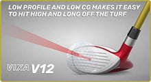 Load image into Gallery viewer, Vixa V12 Fairway Wood (Right, Graphite Shaft with Stainless Steel Clubface, Senior, 14.5)

