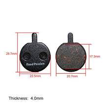 Load image into Gallery viewer, Road Passion Bicycle Disc Brake Pad for JAK-5 B777 MTB Cannondale Helix Bengal Mechanical Helix MB700 MB700T PH02
