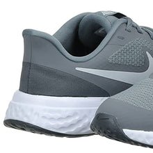 Load image into Gallery viewer, Nike Unisex-Kid's Revolution 5 Grade School Running Shoe, Cool Grey/Pure Platinum-Dark Grey, 6.5Y Regular US Big Kid
