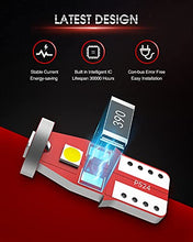 Load image into Gallery viewer, Torchbeam 194 T10 LED Bulb 6000K White 168 2825 W5W 3-SMD 3030 Chips LED Replacement Bulbs for Car Dash Bulbs License Plate Lights Dome Map Door Courtesy Front/Rear Side Marker Lights, Pack of 10
