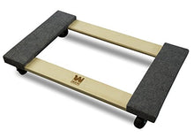 Load image into Gallery viewer, WEN 721830 1000 lbs. Capacity 18 in. x 30 in. Hardwood Movers Dolly (2-Pack)

