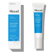 Load image into Gallery viewer, Murad Rapid Relief Acne Spot Treatment with 2% Salicylic Acid - (0.5 fl oz), Maximum Strength Invisible Gel Spot Solution for Fast Acne Relief That Reduces Blemish Size and Redness Within 4 Hours
