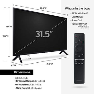 SAMSUNG QN32Q50RAFXZA Flat 32" QLED 4K 32Q50 Series Smart TV