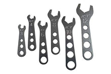 Load image into Gallery viewer, ICT Billet 6 piece Billet Aluminum Wrench Set 3 4 6 8 10 12 AN Fittings Thread Lightweight Ergonomic Compact Handle Designed &amp; Manufactured in the USA 551465
