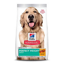 Load image into Gallery viewer, Hill's Science Diet Dry Dog Food, Adult, Perfect Weight for Healthy Weight &amp; Weight Management, Chicken Recipe, 4 lb Bag
