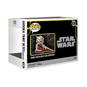 Funko Pop! Ride Super Deluxe: Star Wars Hyperspace Heroes - Ahsoka Tano in Delta 7 Jedi Starfighter, Amazon Exclusive