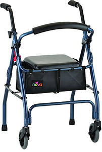 NOVA Medical Products Cruiser II Walker, Blue