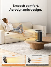 Load image into Gallery viewer, Dreo Space Heaters for Indoor Use, Atom One Portable Heater with 70°Oscillation, 1500W PTC Electric Heater with Thermostat, Fast Safety Heat, Remote, 1-12h Timer, Upgraded Small Heater for Office Home

