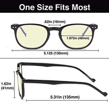 Load image into Gallery viewer, Blue Light Blocking Glasses Anti Glare 0.00 Power
