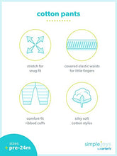 Load image into Gallery viewer, Simple Joys by Carter's Baby Boys' Pants, Pack of 4, Blue/Grey/White, Newborn

