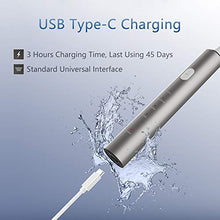 Load image into Gallery viewer, LHMZNIY-U3 Sonic Electric Toothbrush for Adults - USB Rechargeable Battery Electronic Tooth Brush with 2 Replacement Soft Brush Heads Travel Automatic Power Gum Toothbrushes Dentist Recommend
