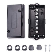 Load image into Gallery viewer, MICTUNING 7 Way Electrical Trailer Junction Box - 7 Gang Trailer Wire Connection Box Weatherproof for Rewiring Camper RV Caravans Boat Light 7 Way Trailer Wire Connectors
