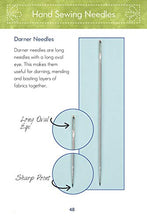 Load image into Gallery viewer, Know Your Needles: Carry-Along Guide to Choosing Hand and Machine Needles (Landauer Publishing) A Pocket-Size, Comprehensive Sewing Needle Reference with Detailed Photos and Descriptions
