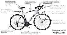 Load image into Gallery viewer, Tommaso Imola Endurance Aluminum Road Bike, Shimano Claris R2000, 24 Speeds - White - Medium
