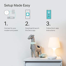 Load image into Gallery viewer, TP-Link Deco Mesh WiFi System(Deco M5) –Up to 5,500 sq. ft. Whole Home Coverage and 100+ Devices,WiFi Router/Extender Replacement, Anitivirus, 3-pack
