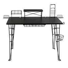 Load image into Gallery viewer, Atlantic Gaming Original Gaming Desk - 32 inch TV Stand, Charging Station, Speaker/5 Game/Controller/Headphone Storage
