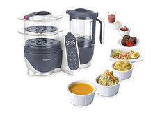Load image into Gallery viewer, Babymoov Baby Cook Duo Baby Food Maker Steamer and Blender, Baby Food Maker for Infants and Toddlers 6 in 1 Baby Food Processor, Defroster, Sterlizer, Bundled with HogoR Organic Baby Food Cookbook
