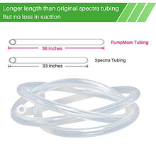 Load image into Gallery viewer, Replacement Tubing for Spectra S2 Spectra S1 Spectra 9 Plus, BPA Free Replace Spectra Tubing Avent Tubing Ameda Tubing Made by PumpMom(Not Original Spectra S2 Accessories)
