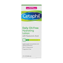 Load image into Gallery viewer, Cetaphil Daily Oil-Free Hydrating Lotion with Hyaluronic Acid, 3.0 Fluid Ounce
