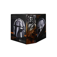 Load image into Gallery viewer, STAR WARS The Black Series The Mandalorian Premium Electronic Helmet Roleplay Collectible, Toys for Kids Ages 14 and Up
