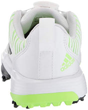 Load image into Gallery viewer, adidas Unisex-Kid's JR CODECHAOS BOA Golf Shoe, FTWR White/core Black/Signal Green, 6.5 Medium US Big Kid
