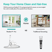 Load image into Gallery viewer, neabot P1 Pro Pet Grooming Kit &amp; Vacuum Suction 99% Pet Hair, Professional Grooming Clippers with 5 Proven Grooming Tools for Dogs Cats and Other Animals(Renamed to Neakasa)
