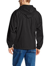 Load image into Gallery viewer, The &quot;Newport Collection&quot; Pack-N-Go Pullover Jacket from Charles River Apparel black large

