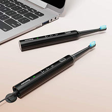 Load image into Gallery viewer, Supecare Electric Toothbrush Sonic Whitening - Rechargeable Battery Toothbrush with Timer, 4 Brushes heads, Oral Cleaning Combo, 1.5 Hr Charge Last 30 Days Toothbrush for Adults and Kids
