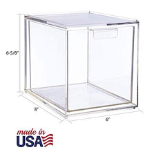 Load image into Gallery viewer, STORi Audrey Stackable Cosmetic Organizer Drawers 6-3/4&quot; Tall | set of 2 Clear
