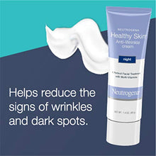 Load image into Gallery viewer, Neutrogena Healthy Skin Anti-Wrinkle Retinol Night Cream with Vitamin E and Vitamin B5 - Night Moisturizer Cream with Retinol, Vitamin E, Vitamin B5, Glycerin, 1.4 oz
