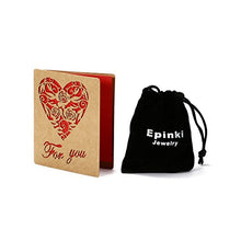 Load image into Gallery viewer, Epinki Bracelet for Men Titanium Stainless Steel Bracelet Fashion Jewelry Bicycle Chain Bracelet 23CM Red
