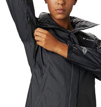 Load image into Gallery viewer, Columbia Women&#39;s Pouration Jacket, Large, Black
