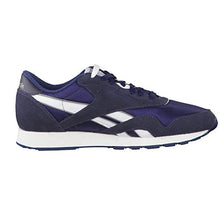 Load image into Gallery viewer, Reebok Men's Classic Nylon Sneaker, Team Navy/Platinum, 13
