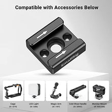 Load image into Gallery viewer, SmallRig Cold Shoe Mount Adapter (2pcs Pack) with 1/4&quot;-20 Thread for Camera Cage Flash LED Moniter - 2060
