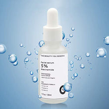 Load image into Gallery viewer, Alatimi Niacinamide Facial Serum, 5% Vitamin B3 Pure Hyaluronic Acid Removes Acne Spots Moisturizes for Facial Neck Chest (Niacinamide Facial Serum)
