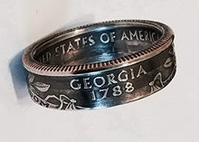 Load image into Gallery viewer, &quot;Real U.S. Quarter Coin Rings. From years 1965 to 2008 and from all States&quot;
